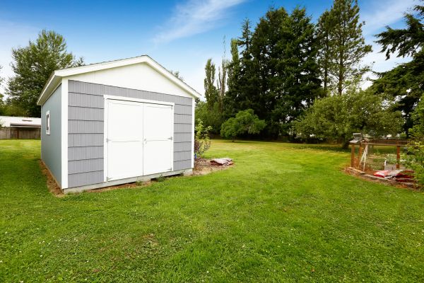 Storage Shed Assembly in Bentonville