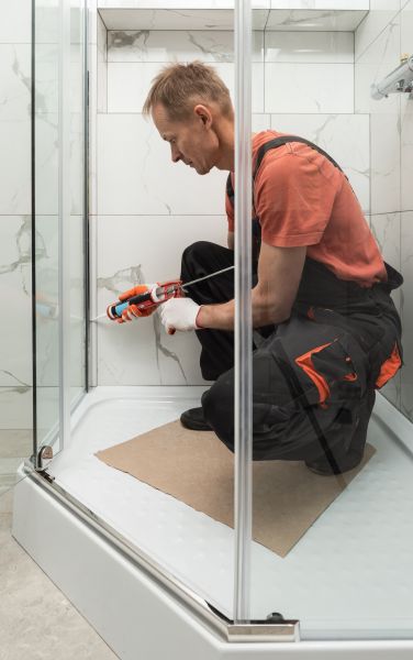 Shower Caulking Repair in Bentonville