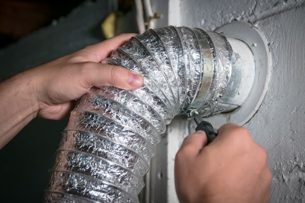 Dryer Duct Replacement in Bentonville
