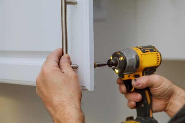 Cabinet Knob Installation in Bentonville